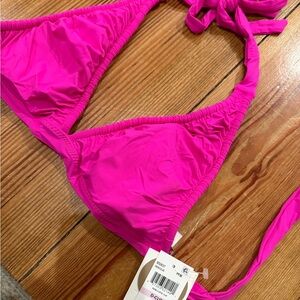 BECCA Hot Pink Bikini Top
